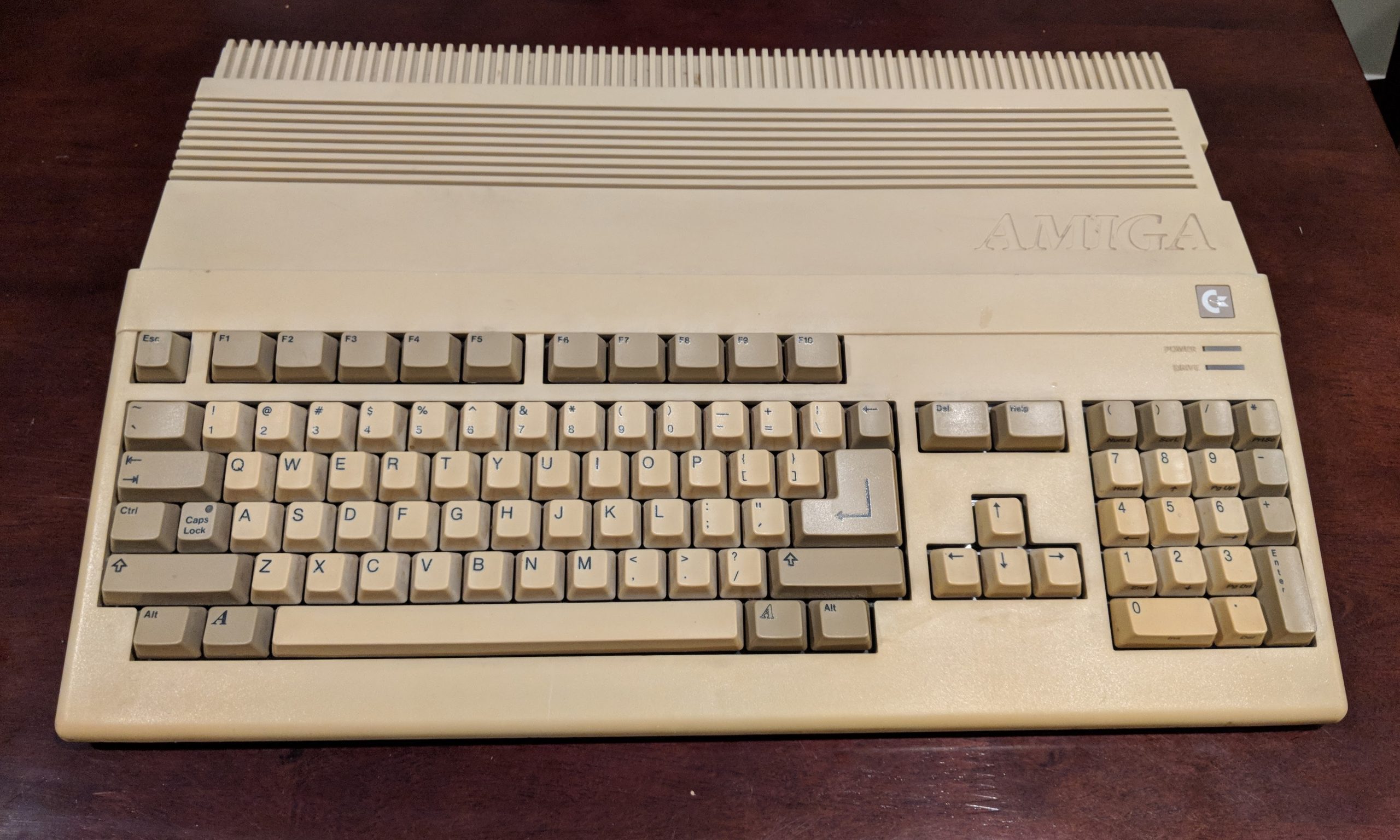 Commodore Amiga 500, disconnected